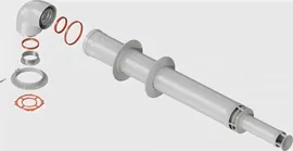 Комплект дымохода антилёд Sibio L750 Immergas 60/100