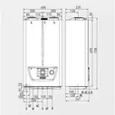 Immergas VICTRIX OMNIA 20.2/25 кВт,Настенный газовый котел, двухконтурный, закрытая камера