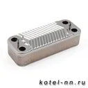 Теплообменник ГВС для Immergas Mini, Victrix 1.022220 / Neva Lux 21000605201100 / Viessmann Vitopend, Vitodens 7828745 / Termet MiniMax Dynamic Z0700.01.20.00 16 пл