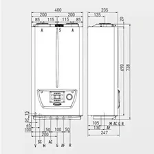 Immergas VICTRIX OMNIA 20.2/25 кВт,Настенный газовый котел, двухконтурный, закрытая камера