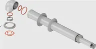 Комплект дымохода антилёд Sibio L750 Immergas 60/100