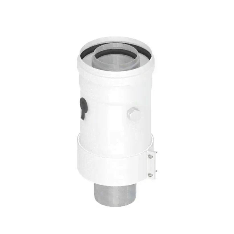 VIVAT Адаптер вертикальный коаксиальный d 60/100 мм (Все котлы, кроме Immergas и Navien 75/100)VA-01-0